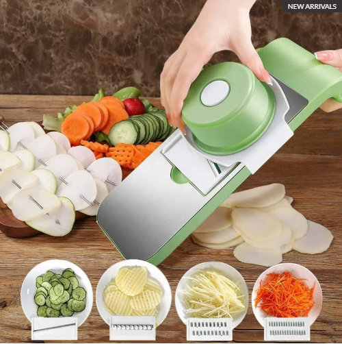 5 In 1 Vegetable Slicer Cutter